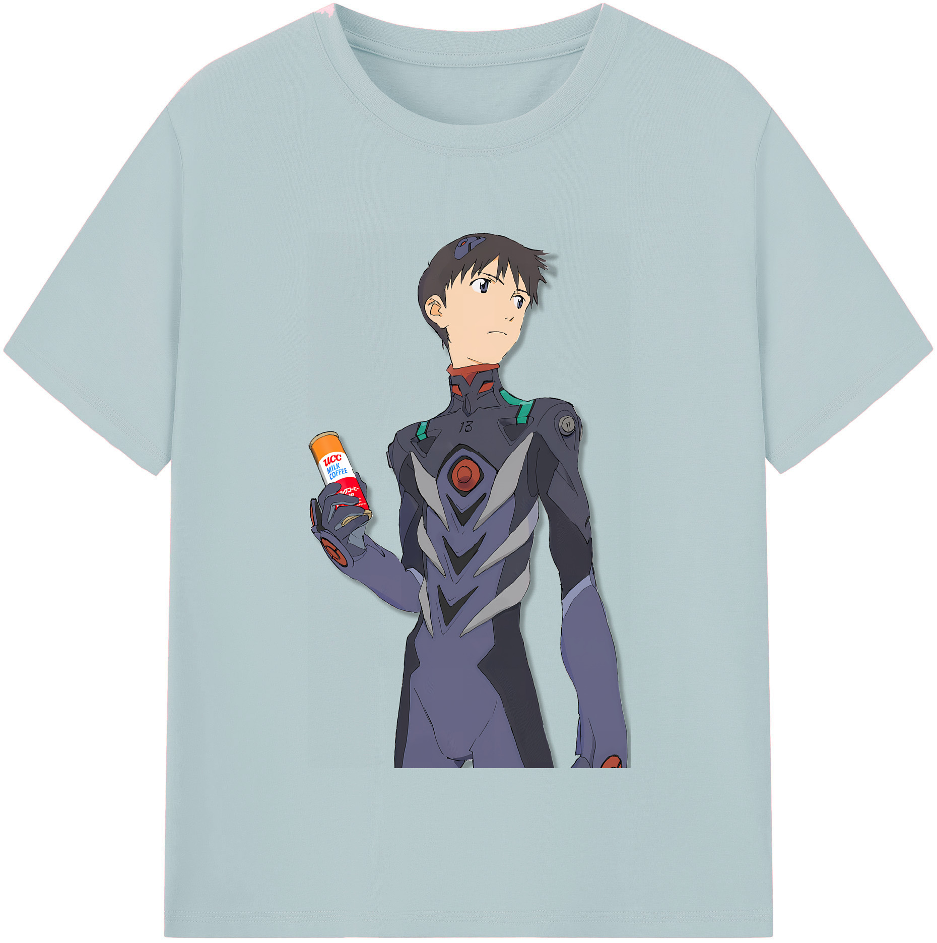 （画像用） EVA 新世紀エヴァンゲリオン 綿100％半袖Tシャツ（フロントプリント）